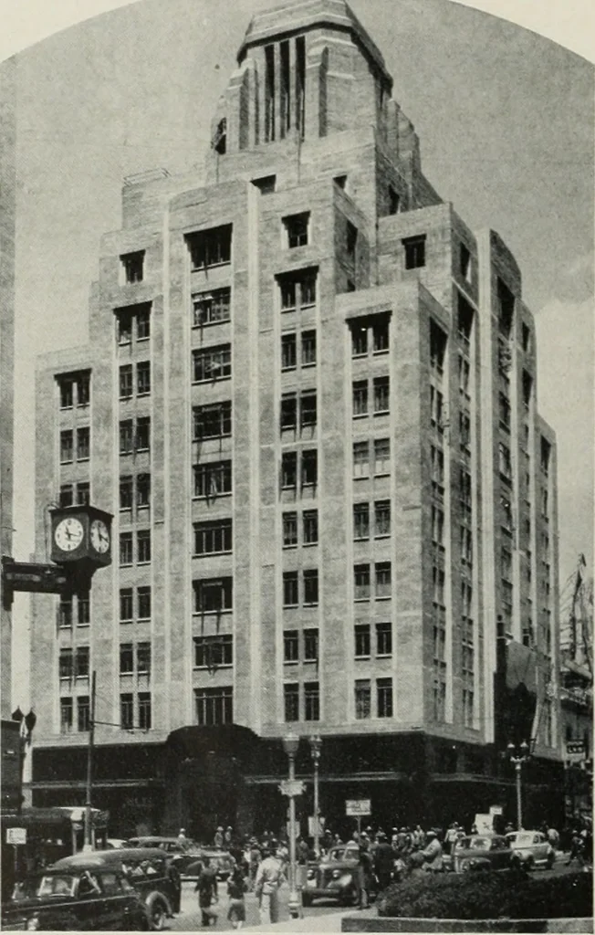 An illustration from Architect and engineer, 1905, leaf 213