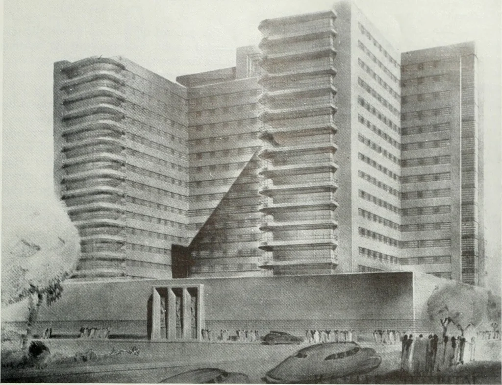 An illustration from Architect and engineer, 1905, leaf 290