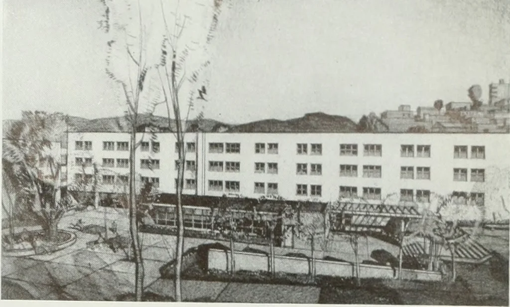 An illustration from Architect and engineer, 1905, leaf 294