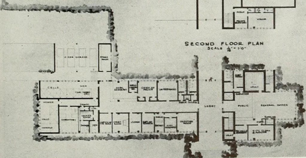 An illustration from Architect and engineer, 1905, leaf 390