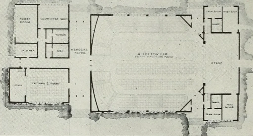 An illustration from Architect and engineer, 1905, leaf 393