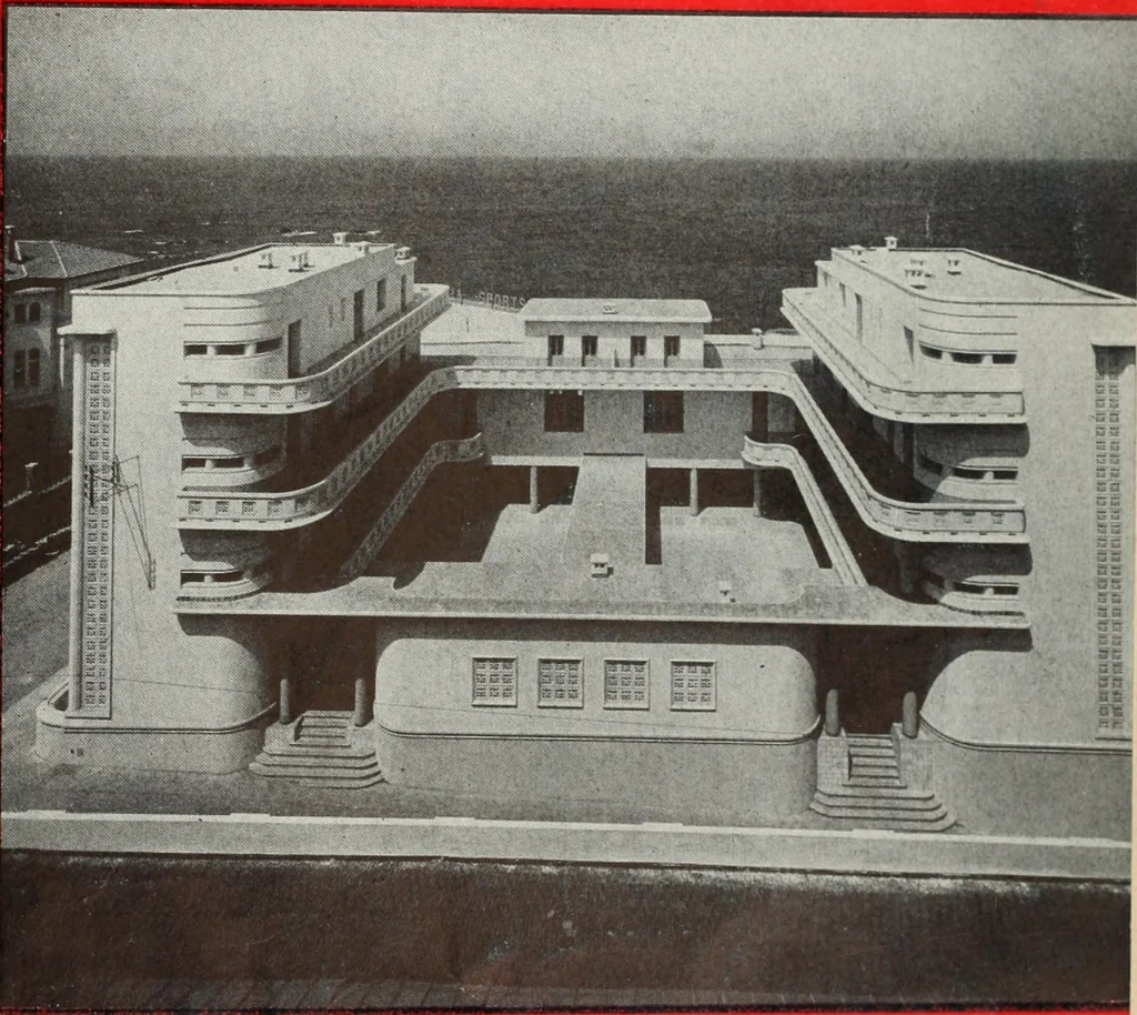 An illustration from Architect and engineer, 1905, leaf 422