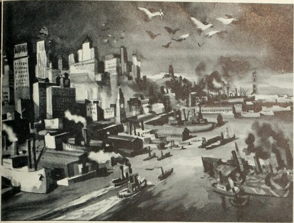 An illustration from Architect and engineer, 1905, leaf 430