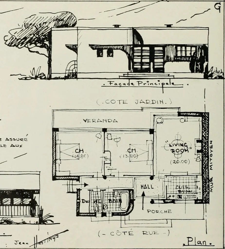 An illustration from Architect and engineer, 1905, leaf 445