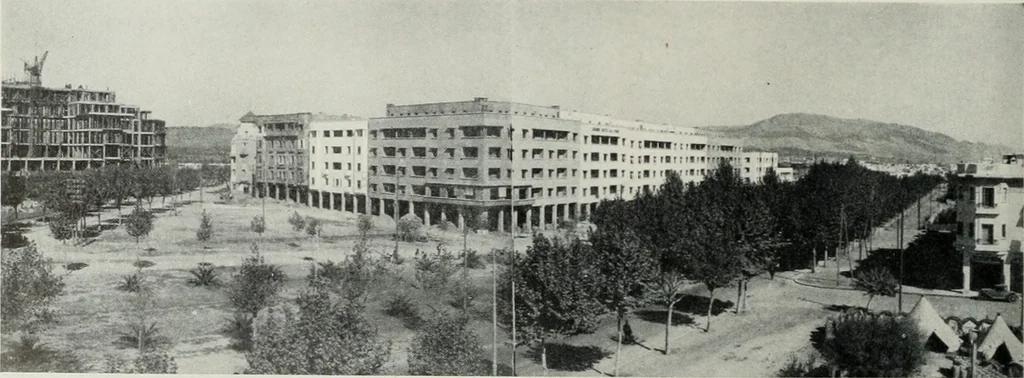 An illustration from Architect and engineer, 1905, leaf 447