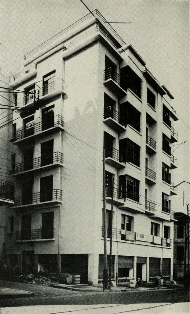 An illustration from Architect and engineer, 1905, leaf 449