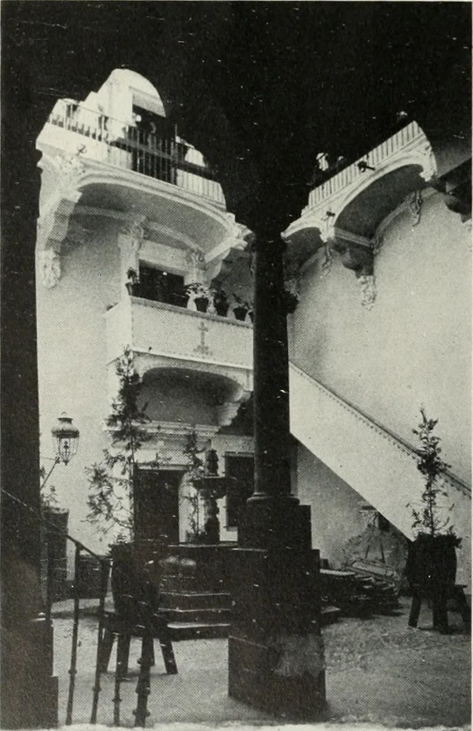 An illustration from Architect and engineer, 1905, leaf 485