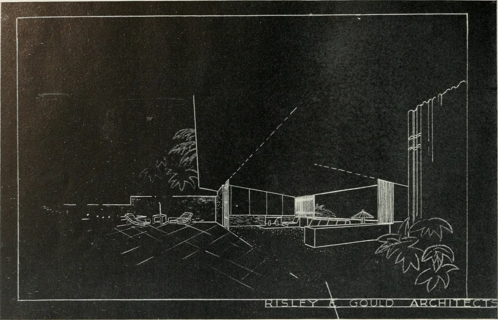 An illustration from Architect and engineer, 1905, leaf 495
