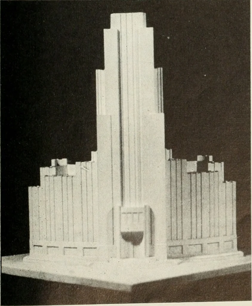 An illustration from Architect and engineer, 1905, leaf 508