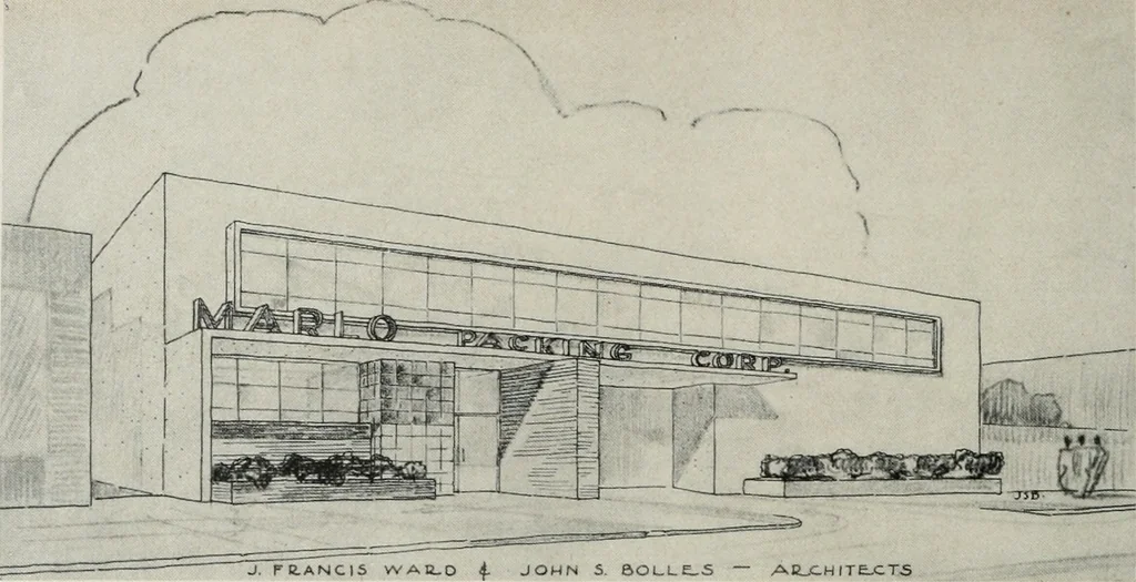 An illustration from Architect and engineer, 1905, leaf 527