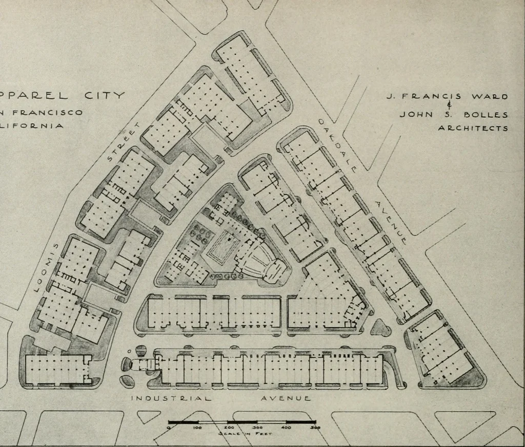 An illustration from Architect and engineer, 1905, leaf 533