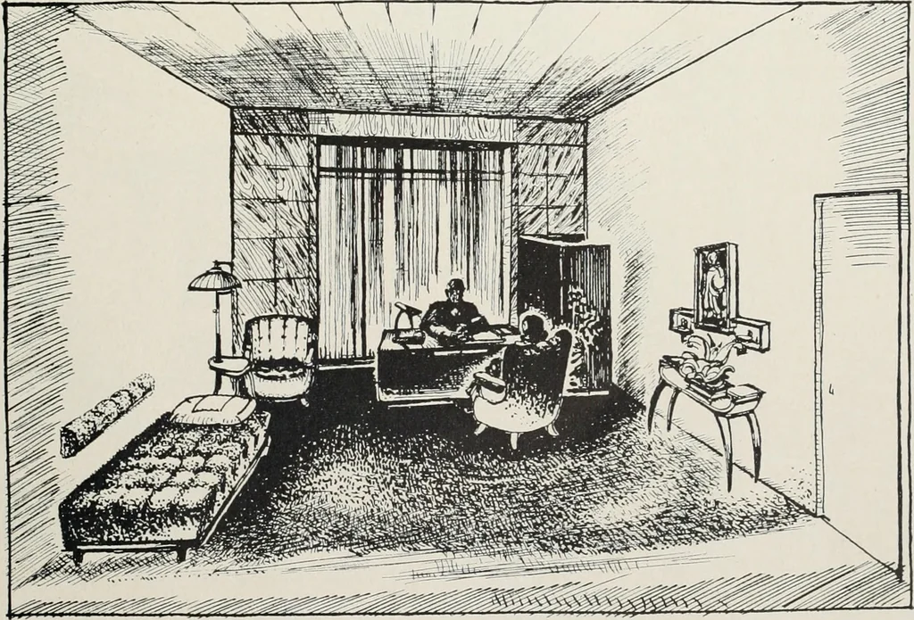 An illustration from Architect and engineer, 1905, leaf 62