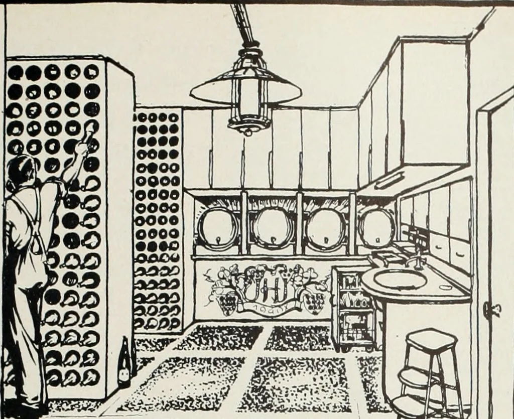 An illustration from Architect and engineer, 1905, leaf 64