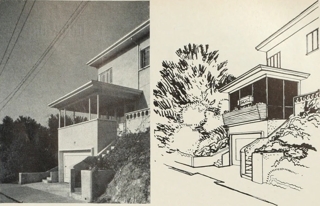 An illustration from Architect and engineer, 1905, leaf 66