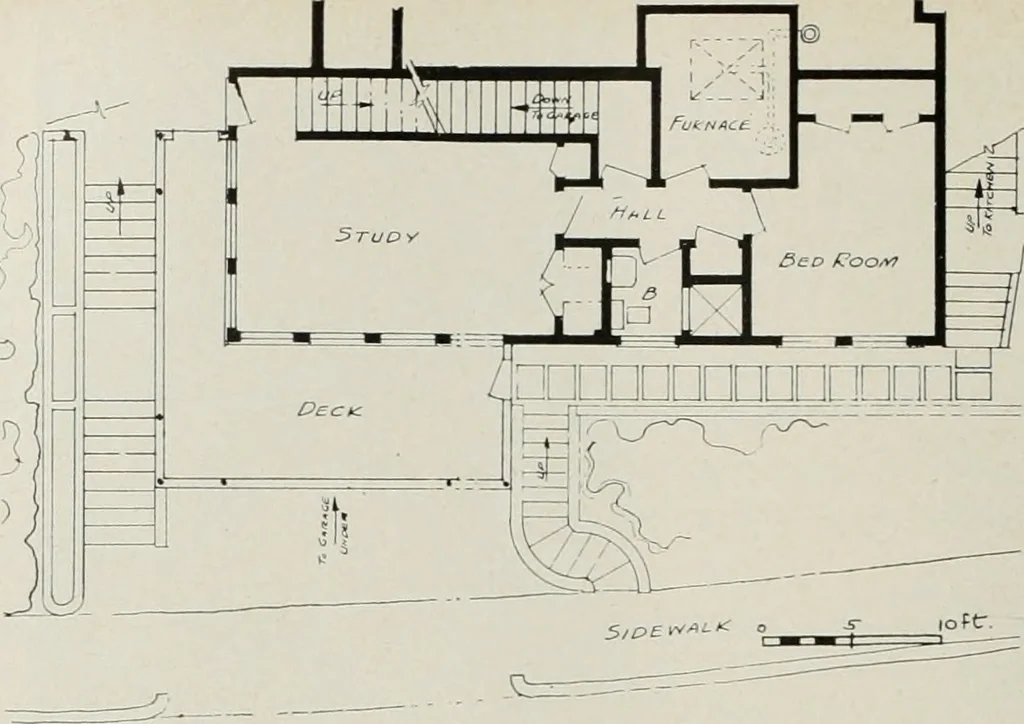 An illustration from Architect and engineer, 1905, leaf 67