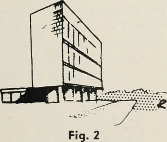 An illustration from Architect and engineer, 1905, leaf 74