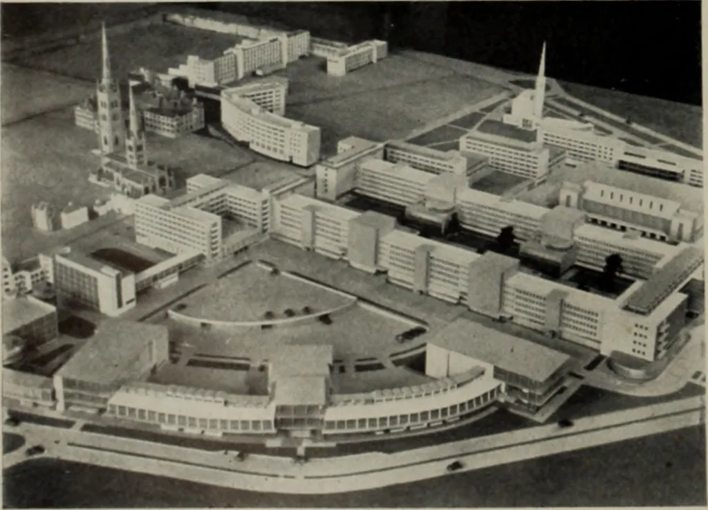 An illustration from Architect and engineer, 1905, leaf 107