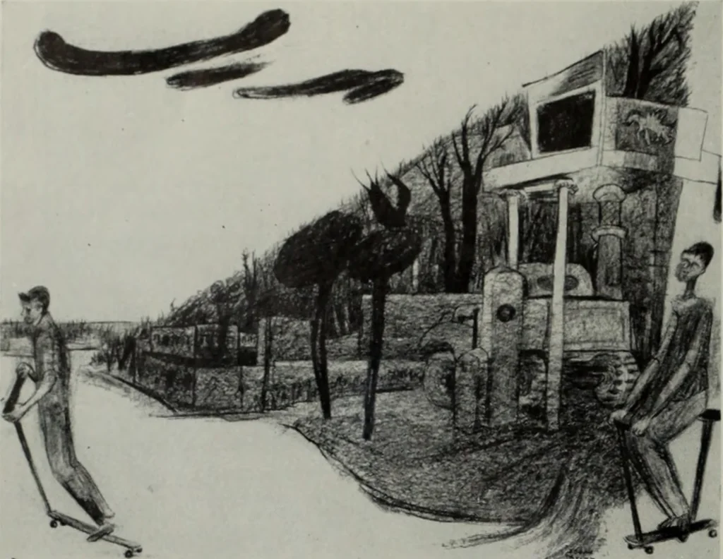 An illustration from Architect and engineer, 1905, leaf 205