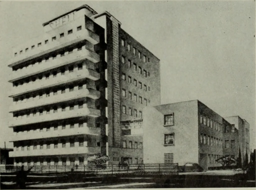 An illustration from Architect and engineer, 1905, leaf 214