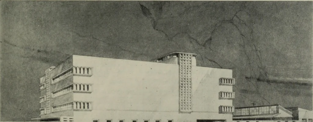 An illustration from Architect and engineer, 1905, leaf 216
