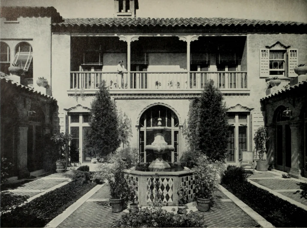 An illustration from Architect and engineer, 1905, leaf 219