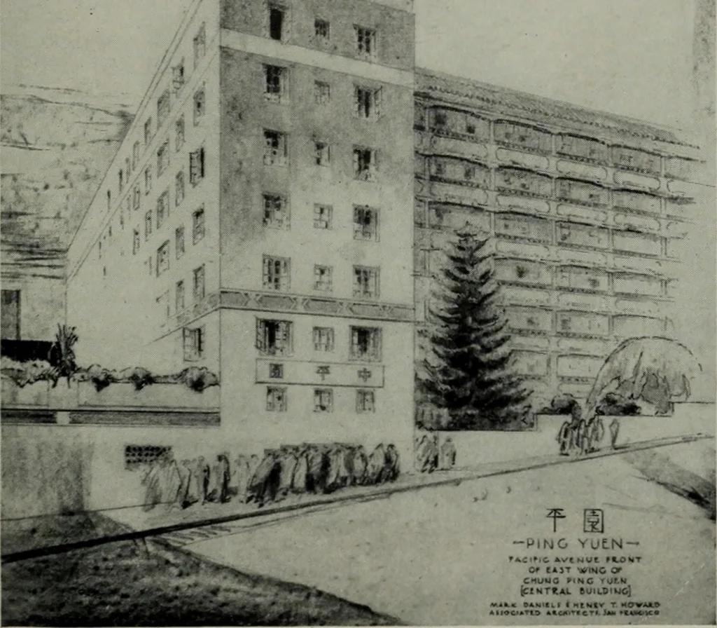 An illustration from Architect and engineer, 1905, leaf 26