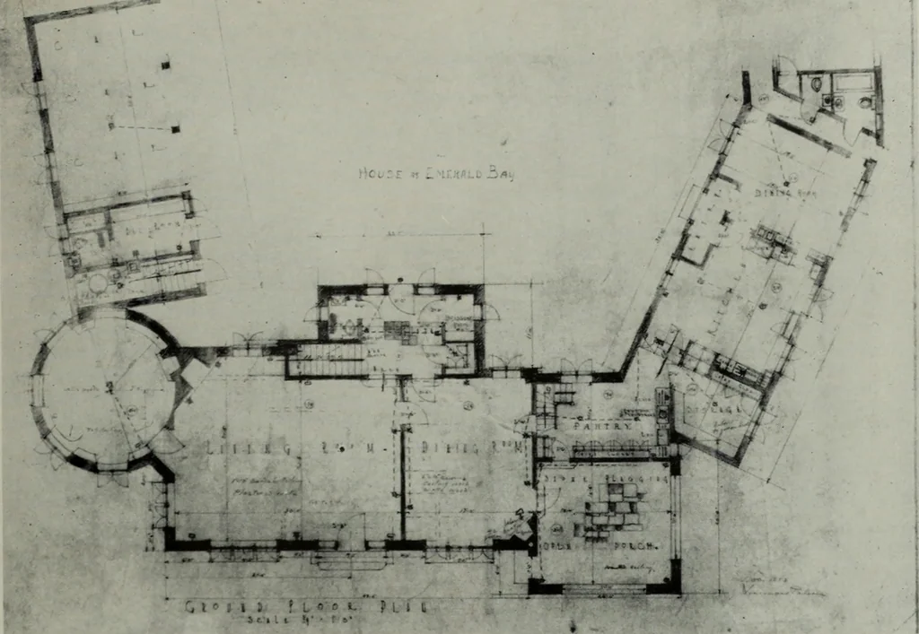 An illustration from Architect and engineer, 1905, leaf 28