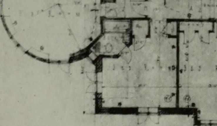 An illustration from Architect and engineer, 1905, leaf 28