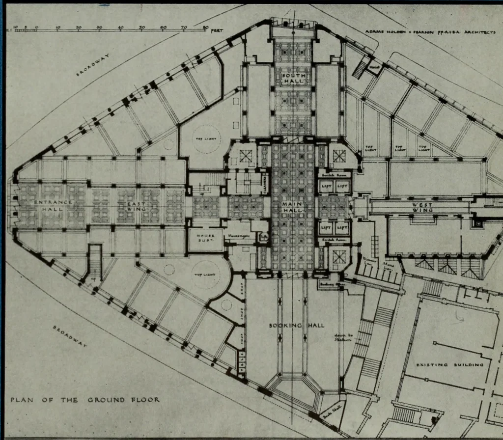 An illustration from Architect and engineer, 1905, leaf 296