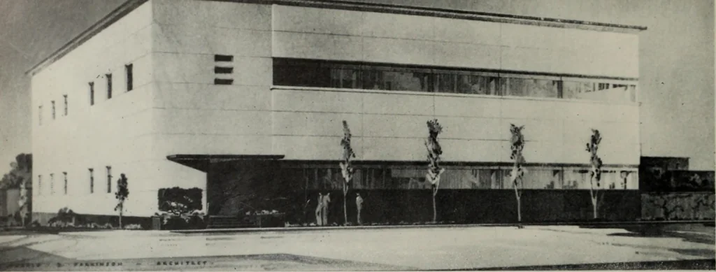 An illustration from Architect and engineer, 1905, leaf 355