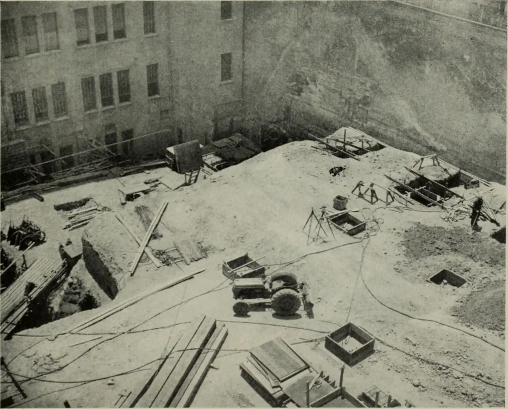 An illustration from Architect and engineer, 1905, leaf 356