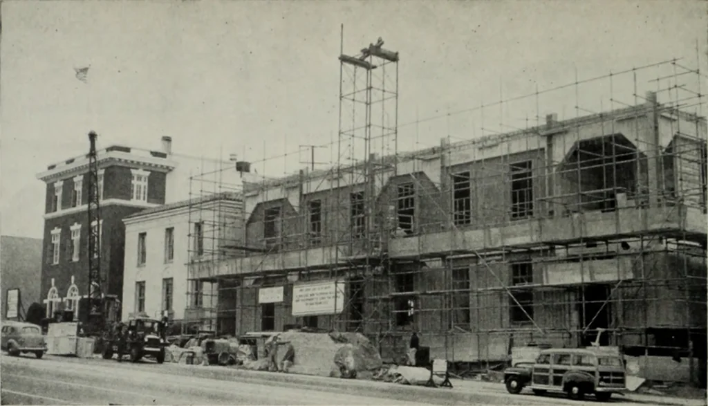 An illustration from Architect and engineer, 1905, leaf 357