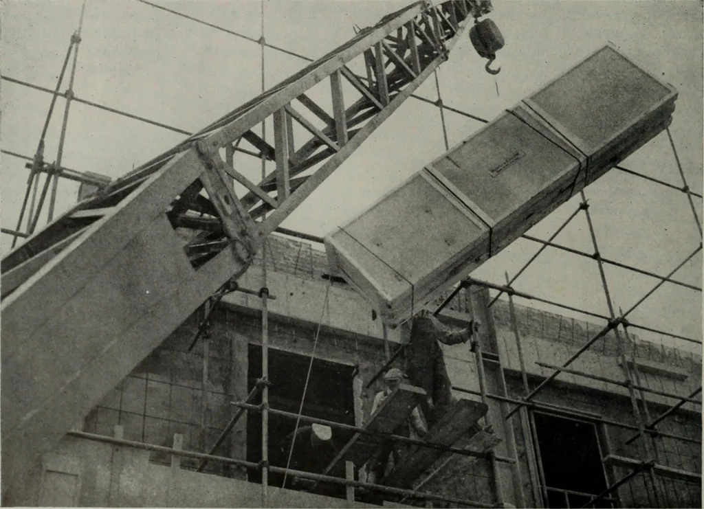 An illustration from Architect and engineer, 1905, leaf 361