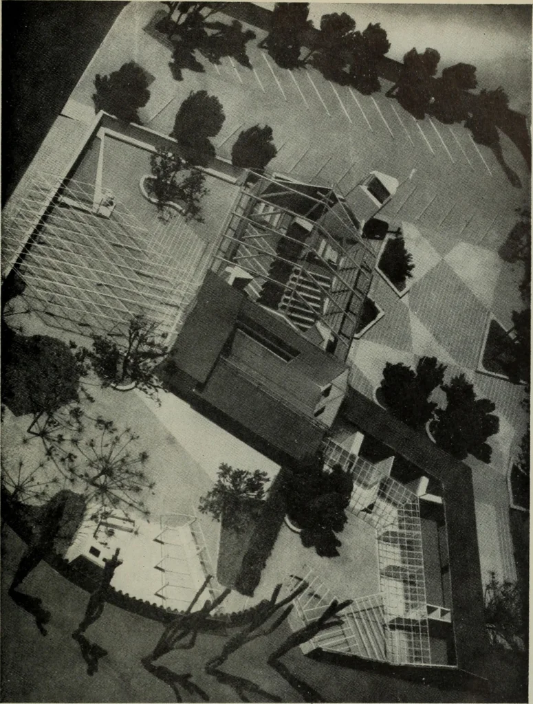 An illustration from Architect and engineer, 1905, leaf 406
