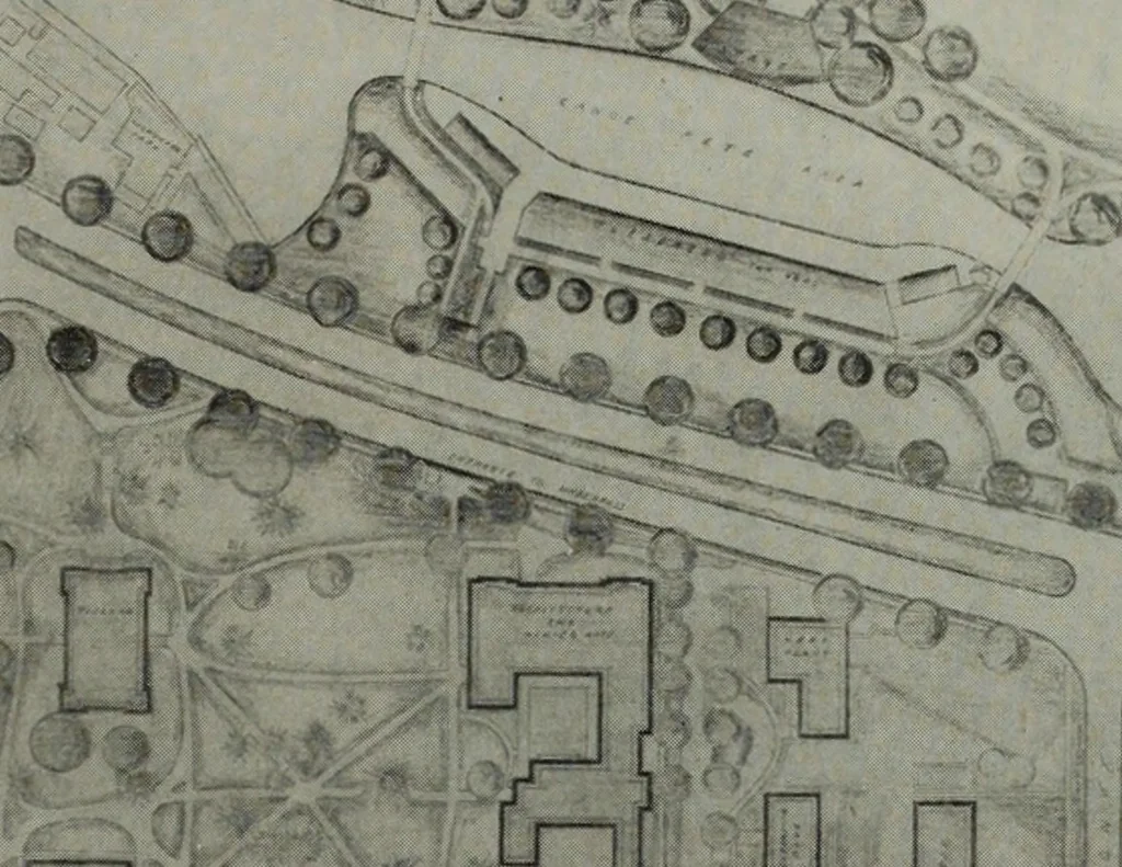 An illustration from Architect and engineer, 1905, leaf 418
