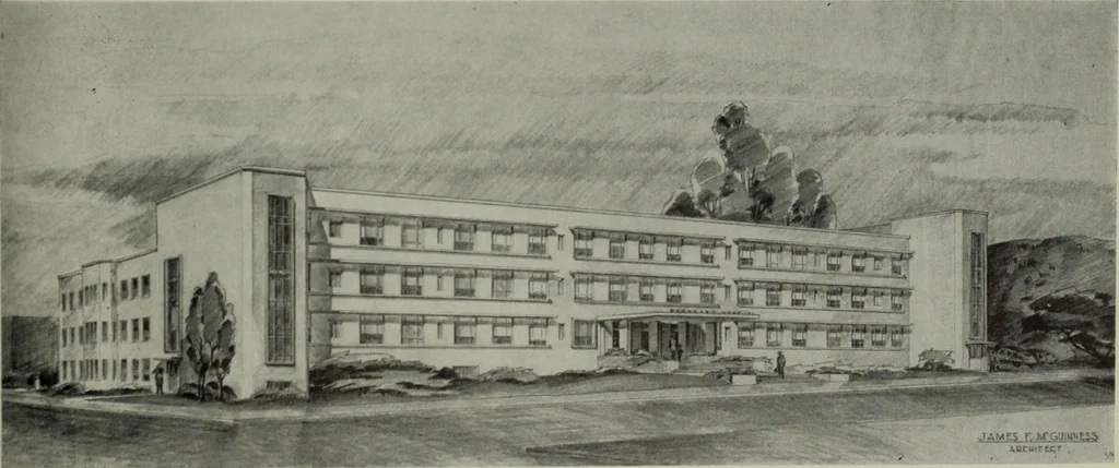 An illustration from Architect and engineer, 1905, leaf 504