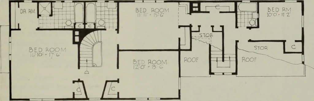 An illustration from Architect and engineer, 1905, leaf 552