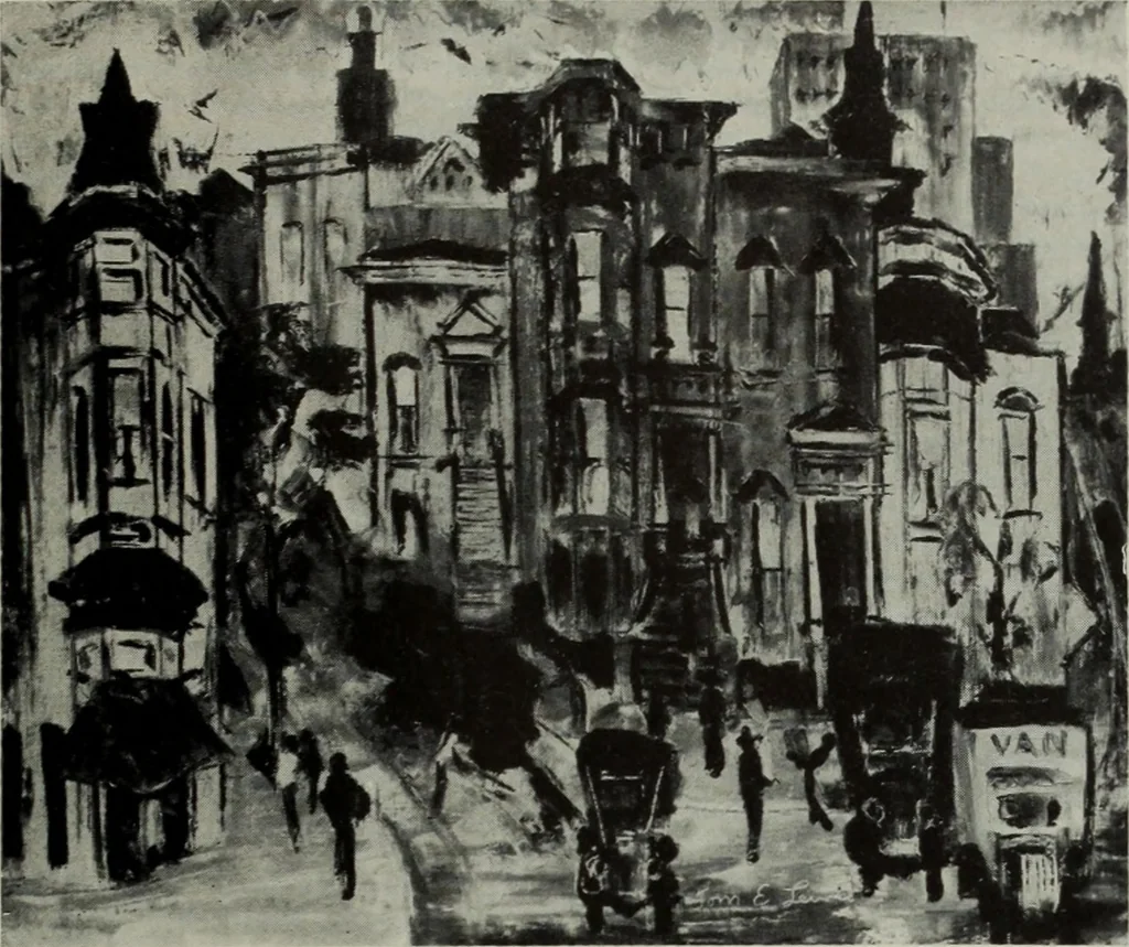 An illustration from Architect and engineer, 1905, leaf 60