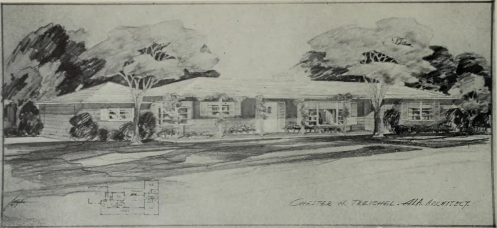 An illustration from Architect and engineer, 1905, leaf 67