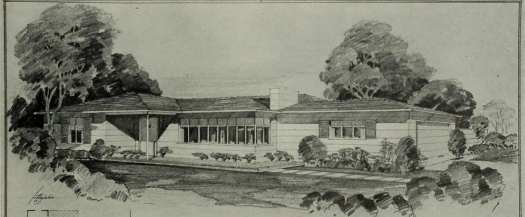 An illustration from Architect and engineer, 1905, leaf 68