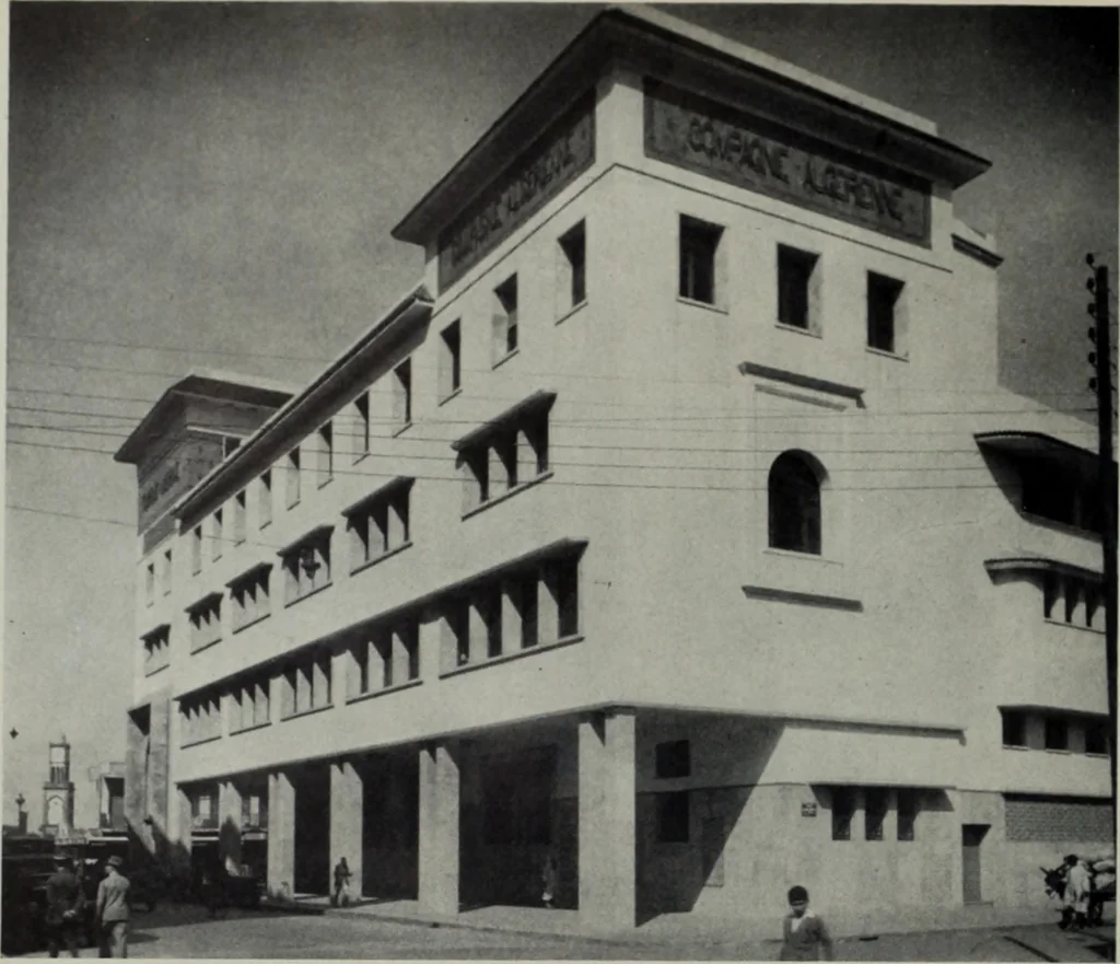 An illustration from Architect and engineer, 1905, leaf 73