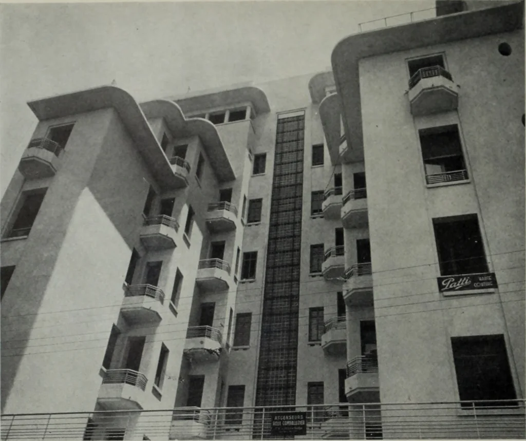 An illustration from Architect and engineer, 1905, leaf 75