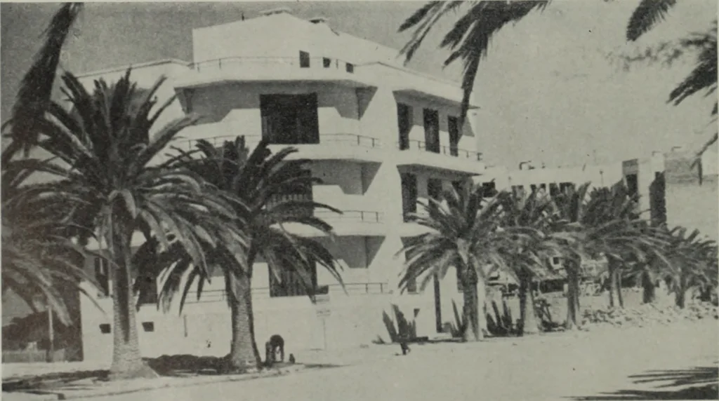 An illustration from Architect and engineer, 1905, leaf 75