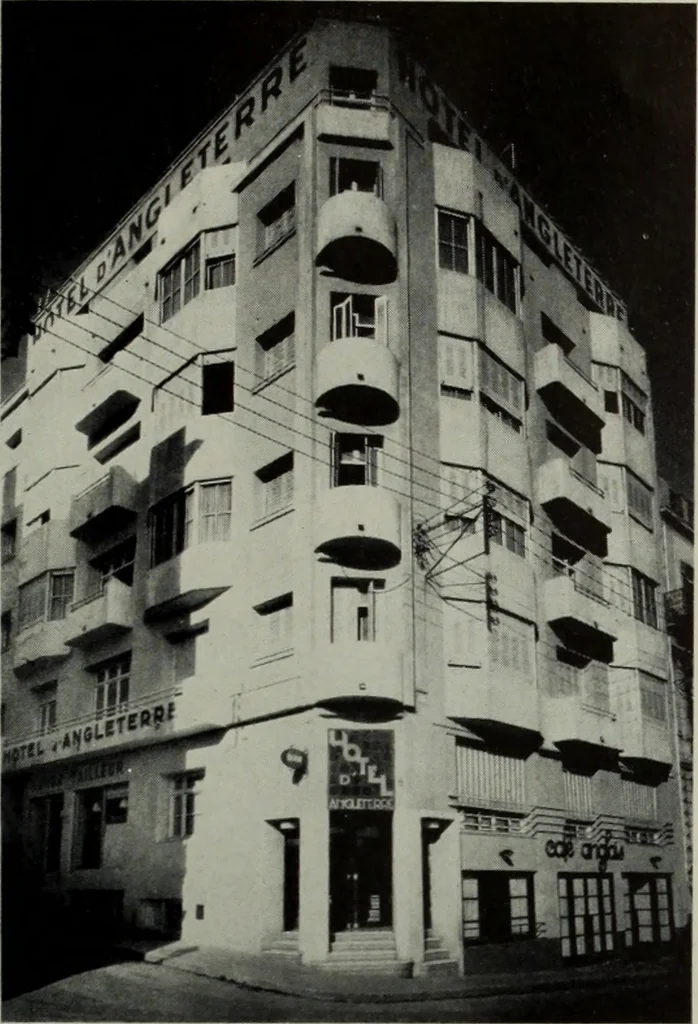 An illustration from Architect and engineer, 1905, leaf 76