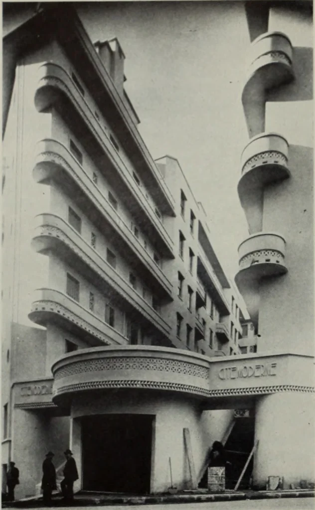 An illustration from Architect and engineer, 1905, leaf 77