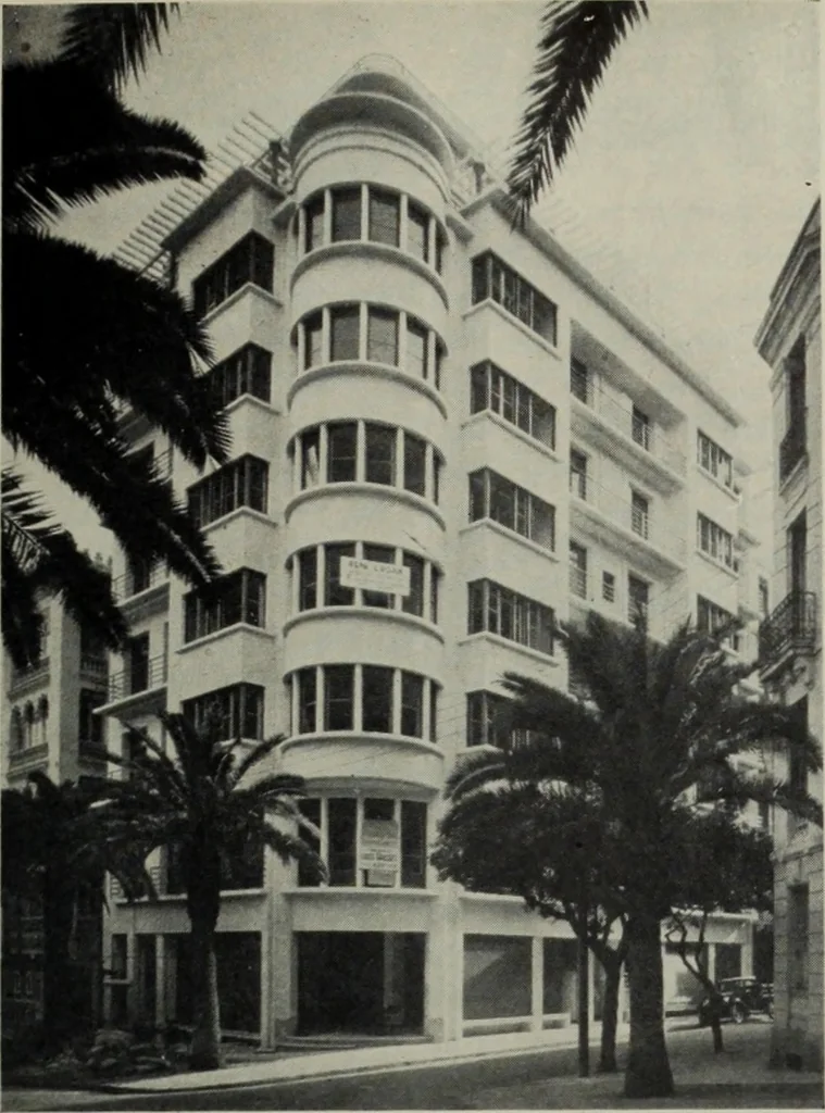 An illustration from Architect and engineer, 1905, leaf 78