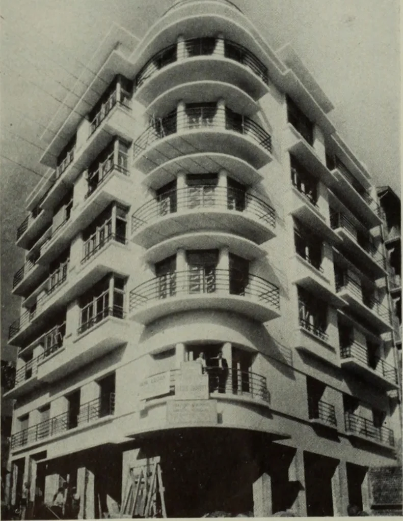 An illustration from Architect and engineer, 1905, leaf 78