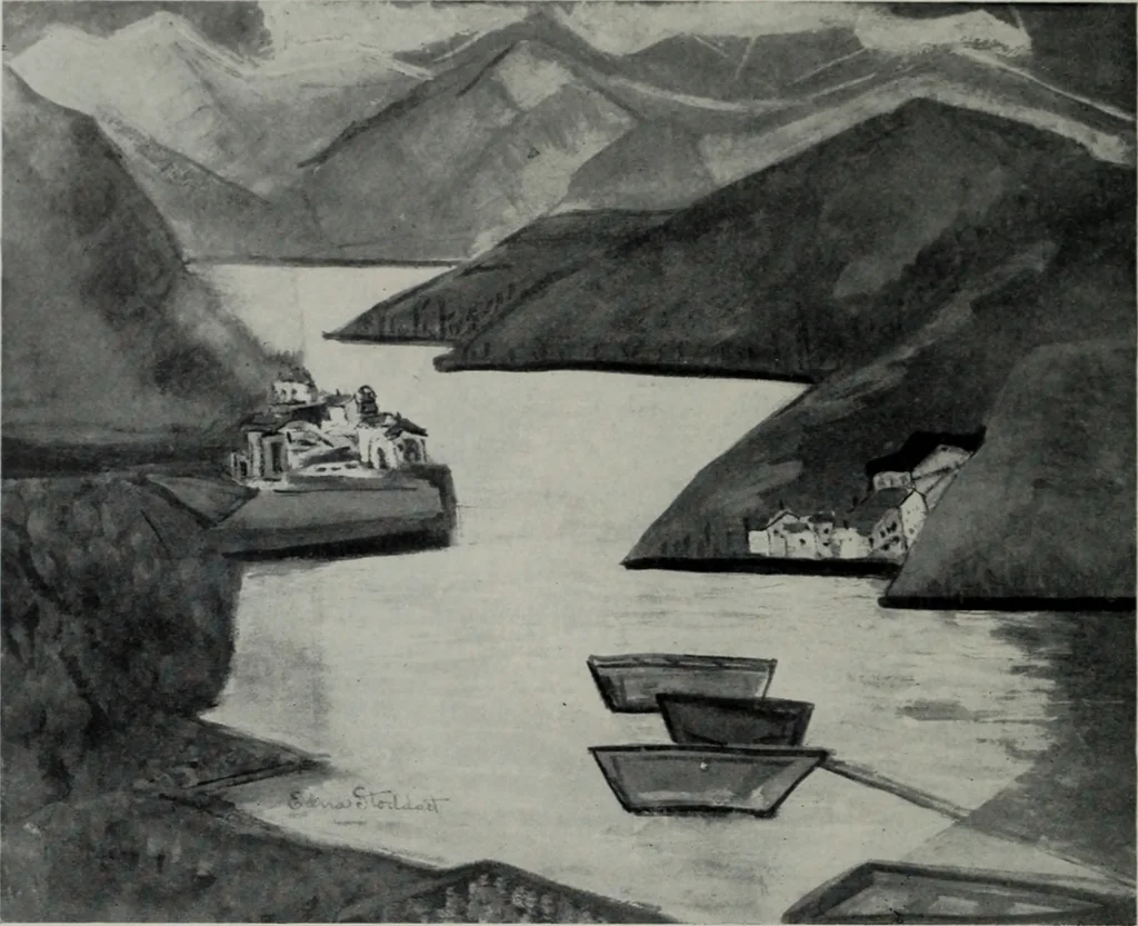 An illustration from Architect and engineer, 1905, leaf 107