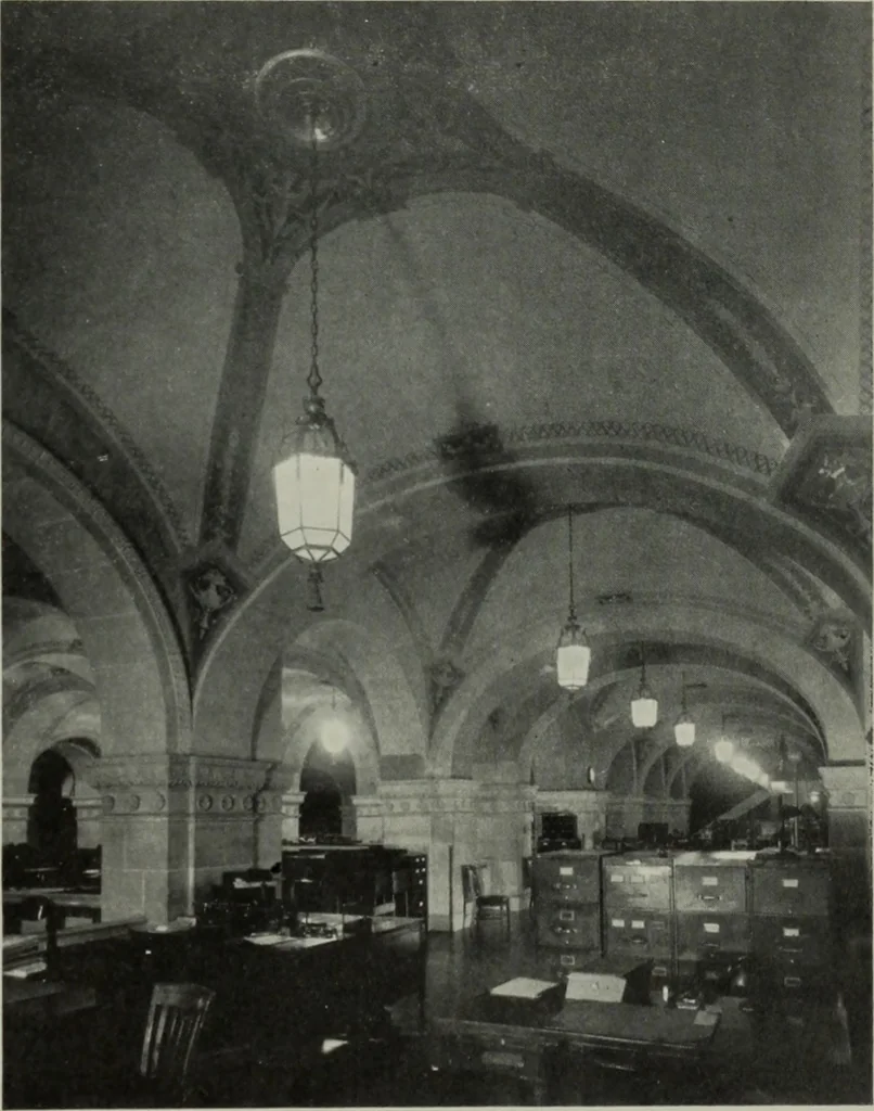 An illustration from Architect and engineer, 1905, leaf 16