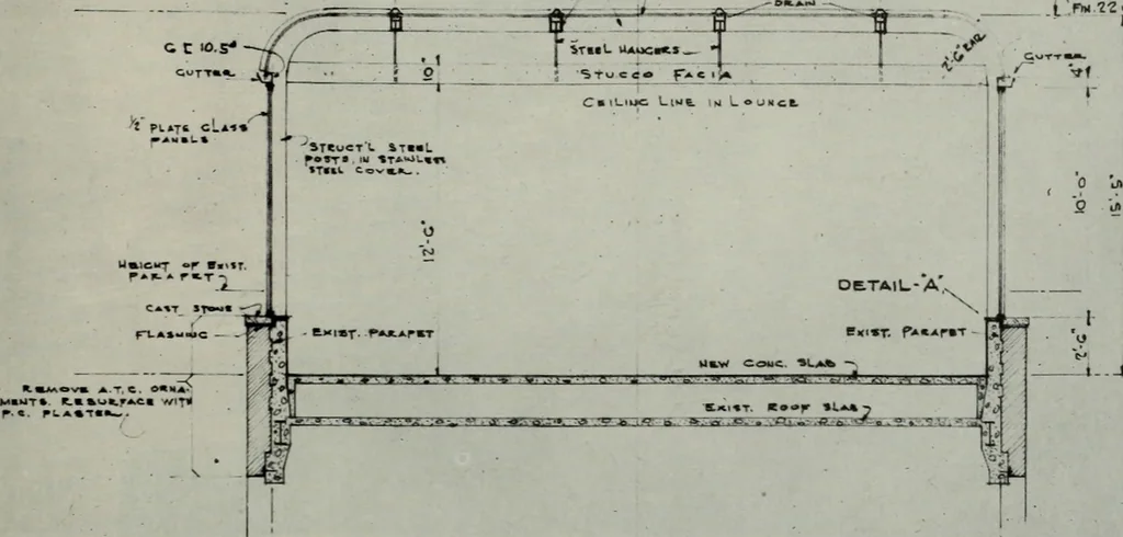 An illustration from Architect and engineer, 1905, leaf 172